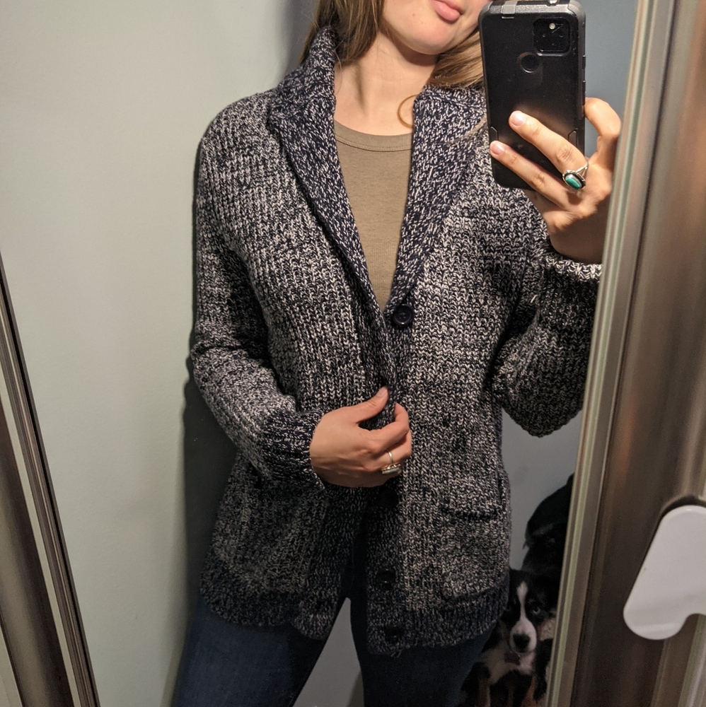 Express chunky thick cardigan sweater